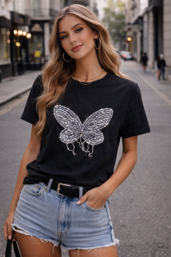 Bluzki damskie Roz S-M-L, Mix kolor Paczka 6 szt